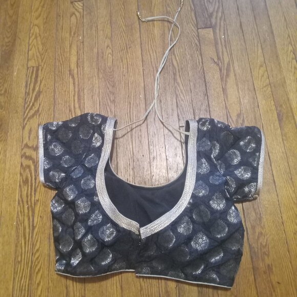 Choli ! Beautiful ethnic Indian blouse ! 2009 deadstock NWT - Picture 3 of 6